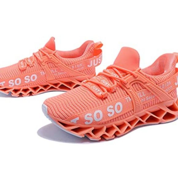 Womens Non Slip Running Shoes Athletic Sneakers - Picture 4 of 6